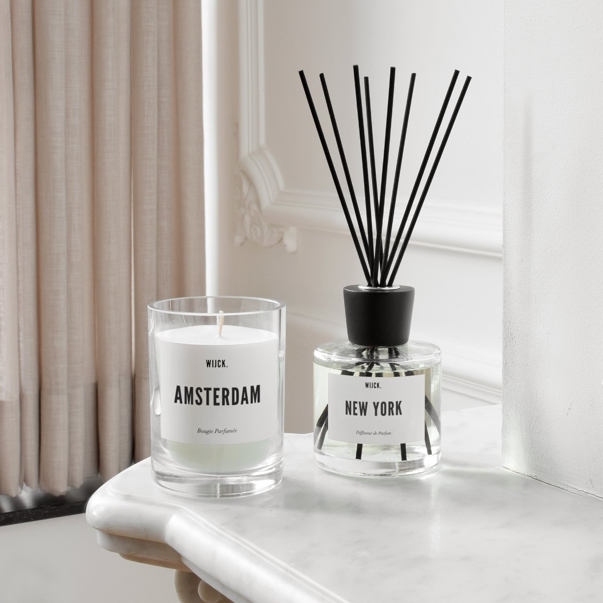 Bougie parfumée de Amsterdam | WIJCK.